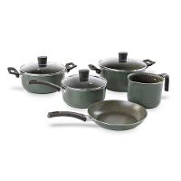 Conjunto de Panelas Multiflon Ekó 5 Peças Antiaderente 7 Camadas Verde - 1