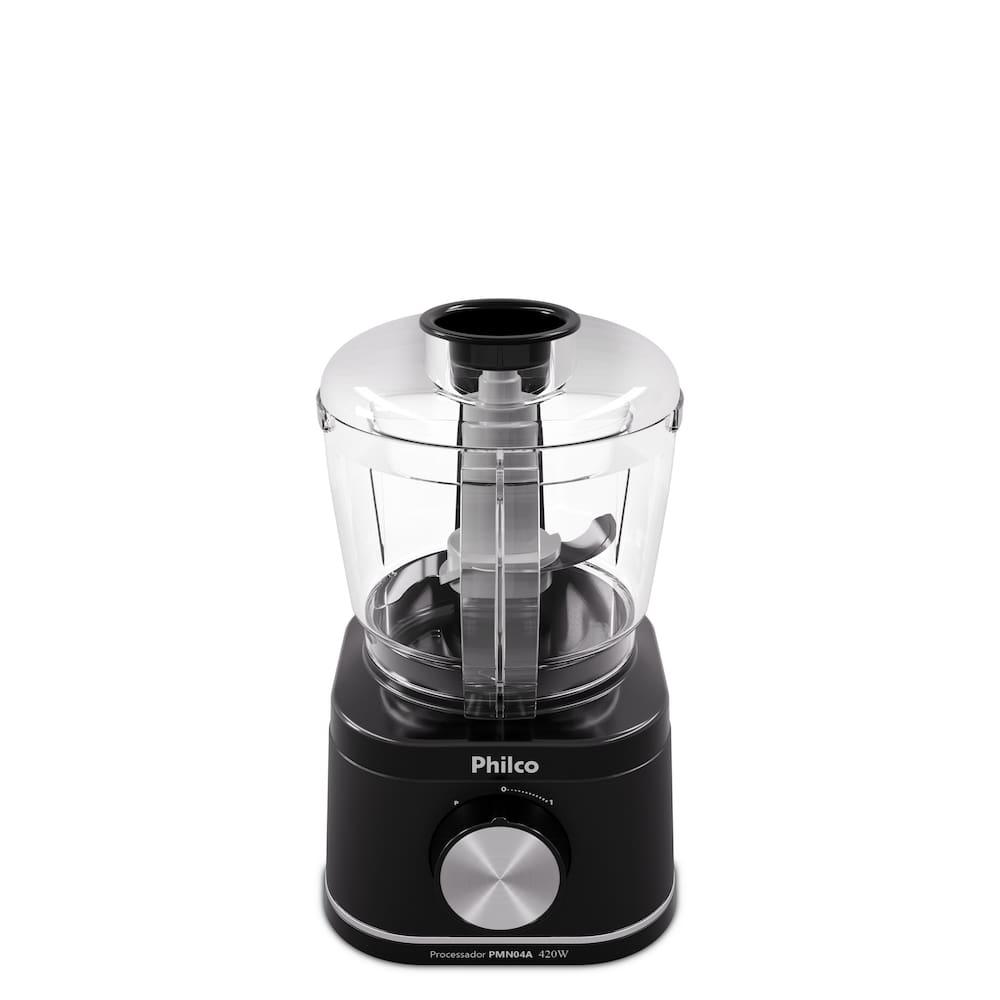 Processador de Alimentos Philco PMN04A 420W 500ml Trava de Segurança Preto - 2