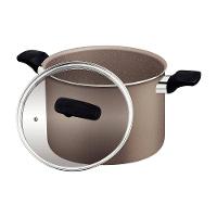 Caldeirão Tramontina Milazzo 26cm Alumínio Antiaderente Starflon Max Soft-touch Amêndoa - 2