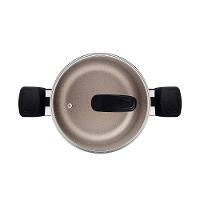 Caçarola Tramontina Milazzo 20cm Alumínio Antiaderente Starflon Max Soft-touch Amêndoa - 3