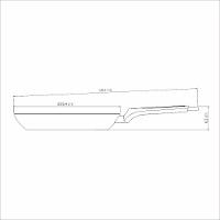 Frigideira Tramontina Milazzo 28cm Alumínio Antiaderente Starflon Max Soft-touch Amêndoa - 5