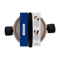 Espagueteira Tramontina Milazzo 22cm Alumínio Antiaderente Starflon Max Soft-touch Amêndoa