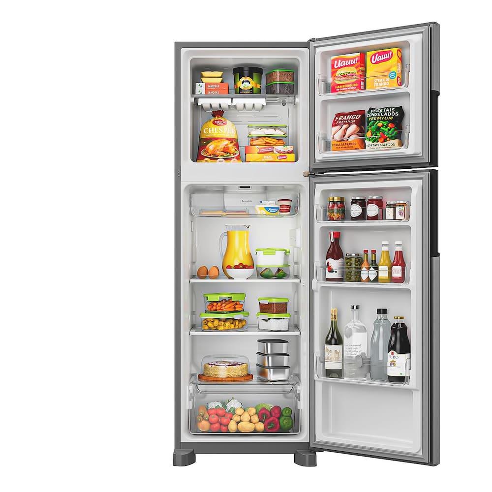 Geladeira Consul CRM44MK Duplex Inverter 377L Frost Free Inox - 4