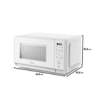 Micro-ondas Midea MHP20B MasterCook 20L 1050W Painel Touch Branco - 9