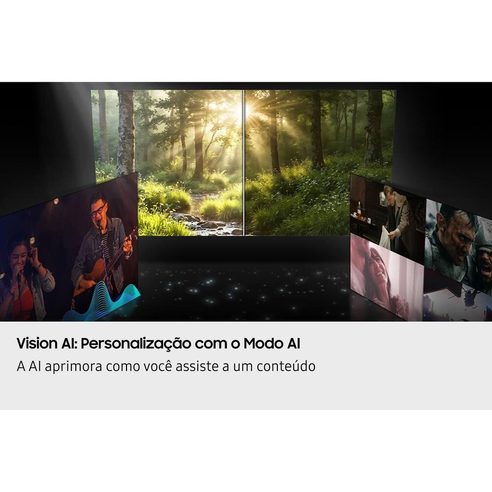 Smart TV 75" 8K Samsung Neo QLED Ultra QN75QN900FGXZD 120Hz Processador NQ8 AI Gen2 Preta Titan - 6