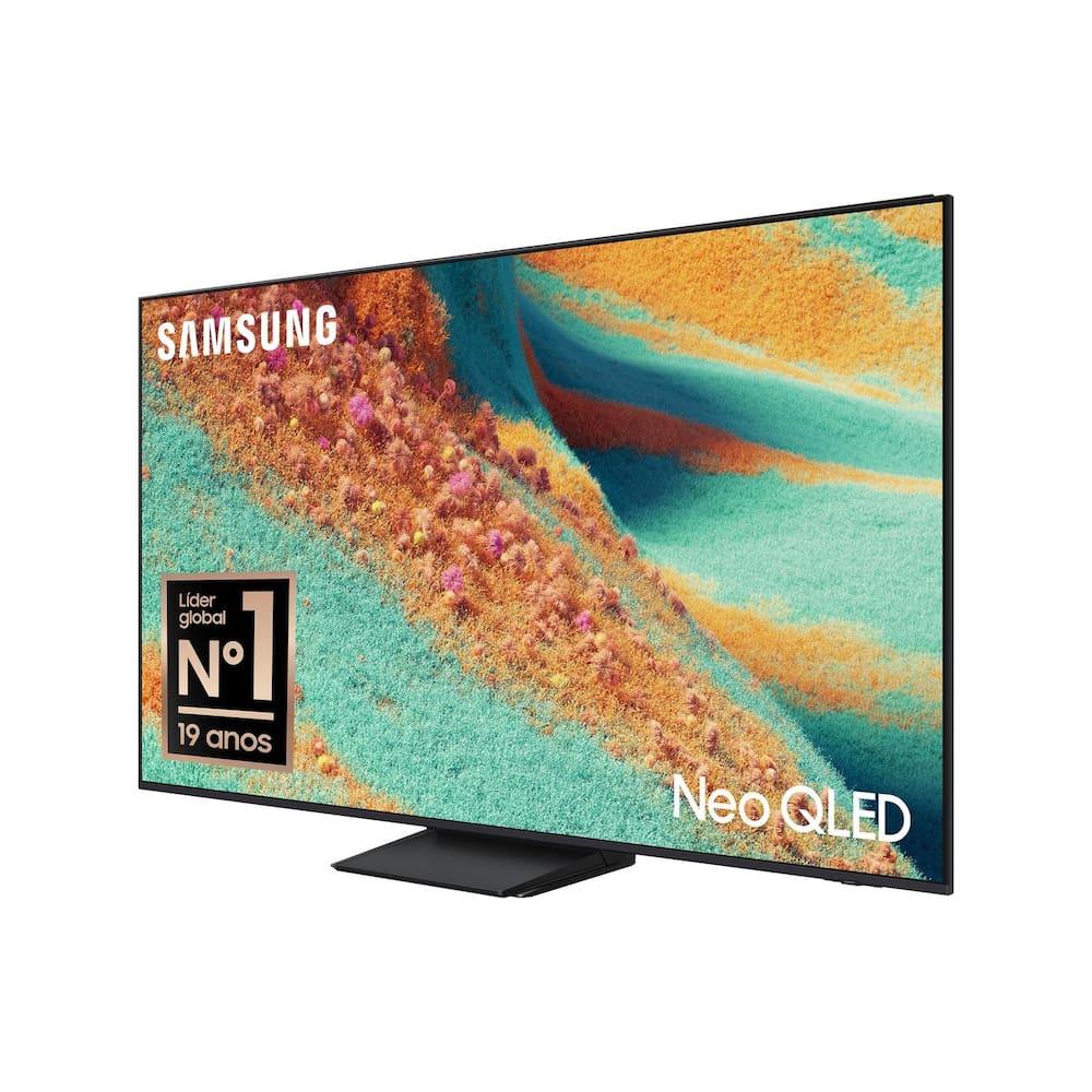 Smart TV Samsung 55" 4K Neo QLED Ultra QN55QN85FAGXZD Painel até 144Hz AI Dolby Atmos Controle por Gestos Preta Titan - 2