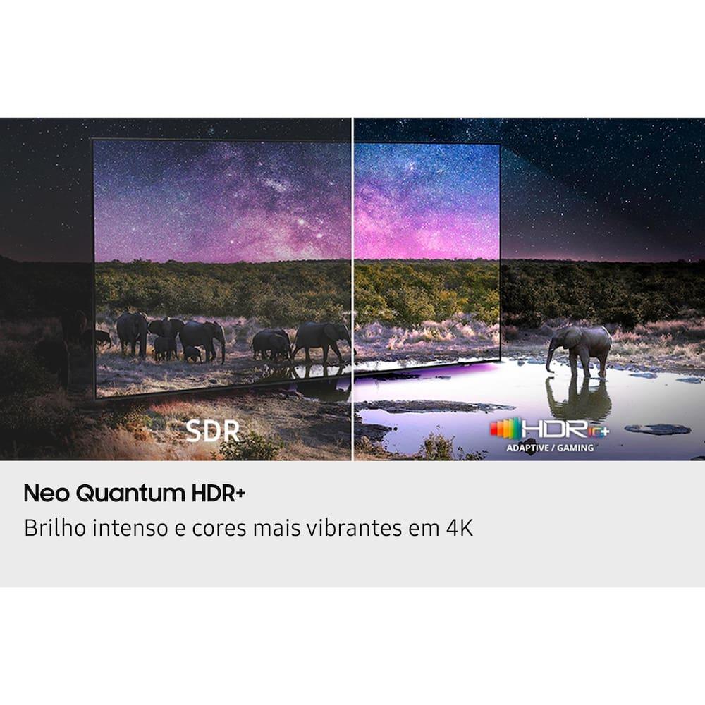 Smart TV Samsung 55" 4K Neo QLED Ultra QN55QN85FAGXZD Painel até 144Hz AI Dolby Atmos Controle por Gestos Preta Titan - 6