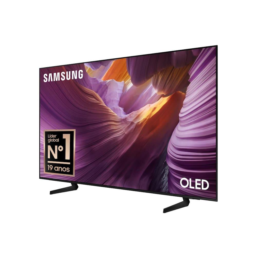 Smart TV 65” 4K Samsung OLED QN65S85FAGXZD Vision AI 120Hz Dolby Atmos Processador NQ4 AI Gen2 Preto Grafite - 2