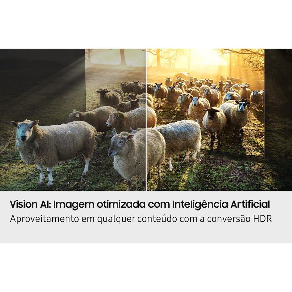 Smart TV 55” 4K Samsung OLED QN55S85FAGXZD Vision AI 120Hz Dolby Atmos Processador NQ4 AI Gen2 Preto Grafite - 6