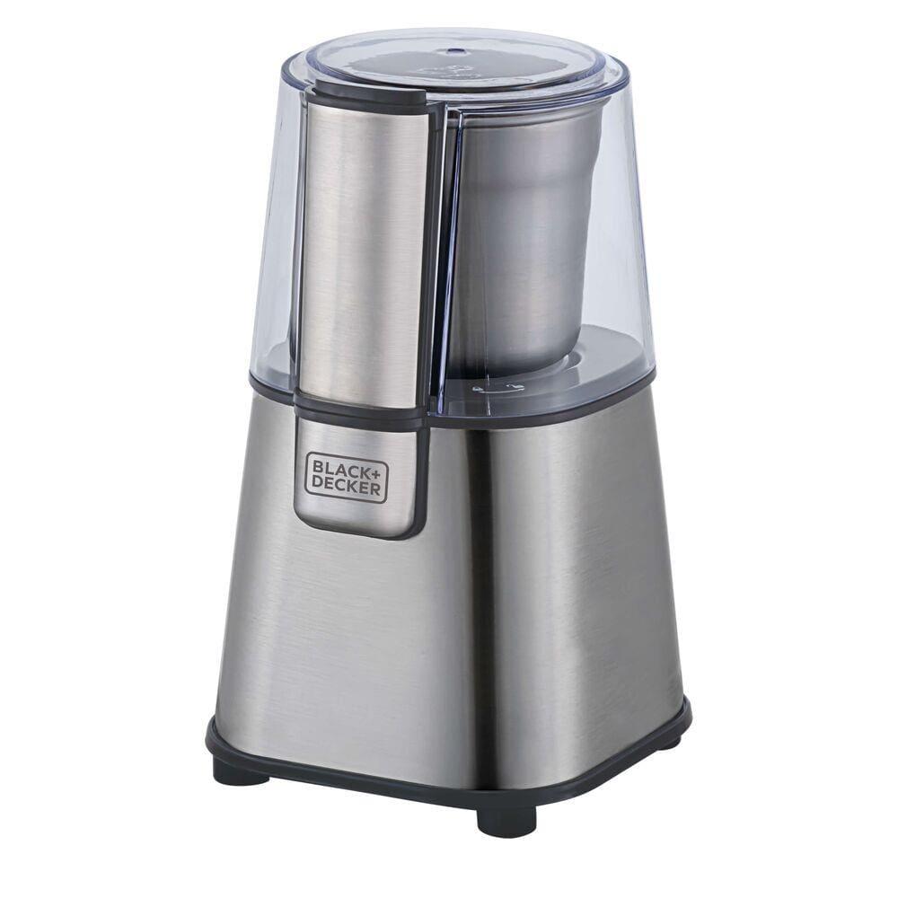 Moedor de Grãos Black+Decker MG200 Gourmand Gris 220W Inox - 1