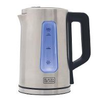 Chaleira Elétrica Black+Decker KEPG Gourmand Gris 1,7L Seletor de Temperatura LED Azul Inox - 2