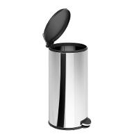 Lixeira Inox com Pedal Brinox Flat 20L Aro Removível - 2