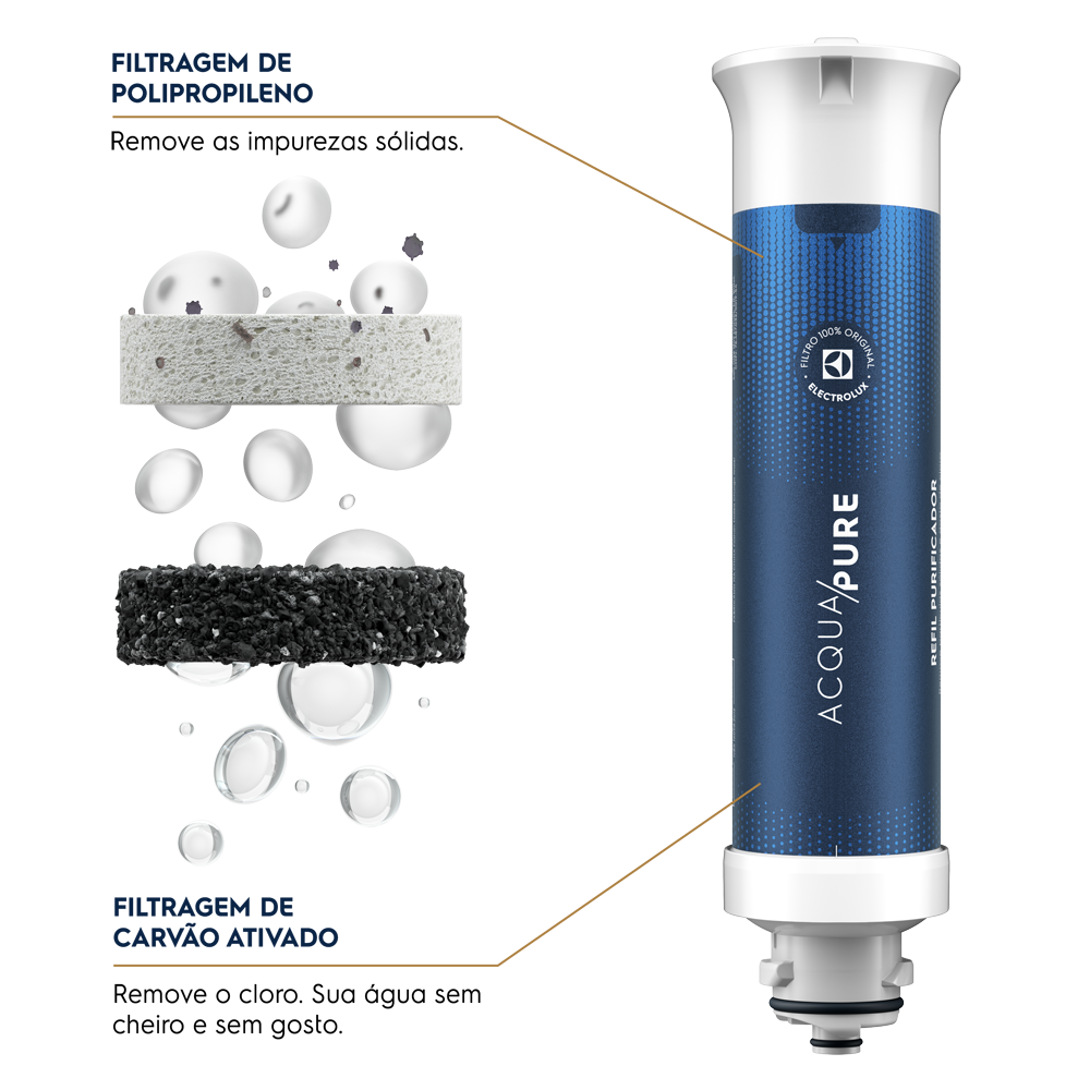 Purificador de Água Electrolux PC01X Sistema Eletrônico Aqua Pure Compressor Ecológico Cinz - 6
