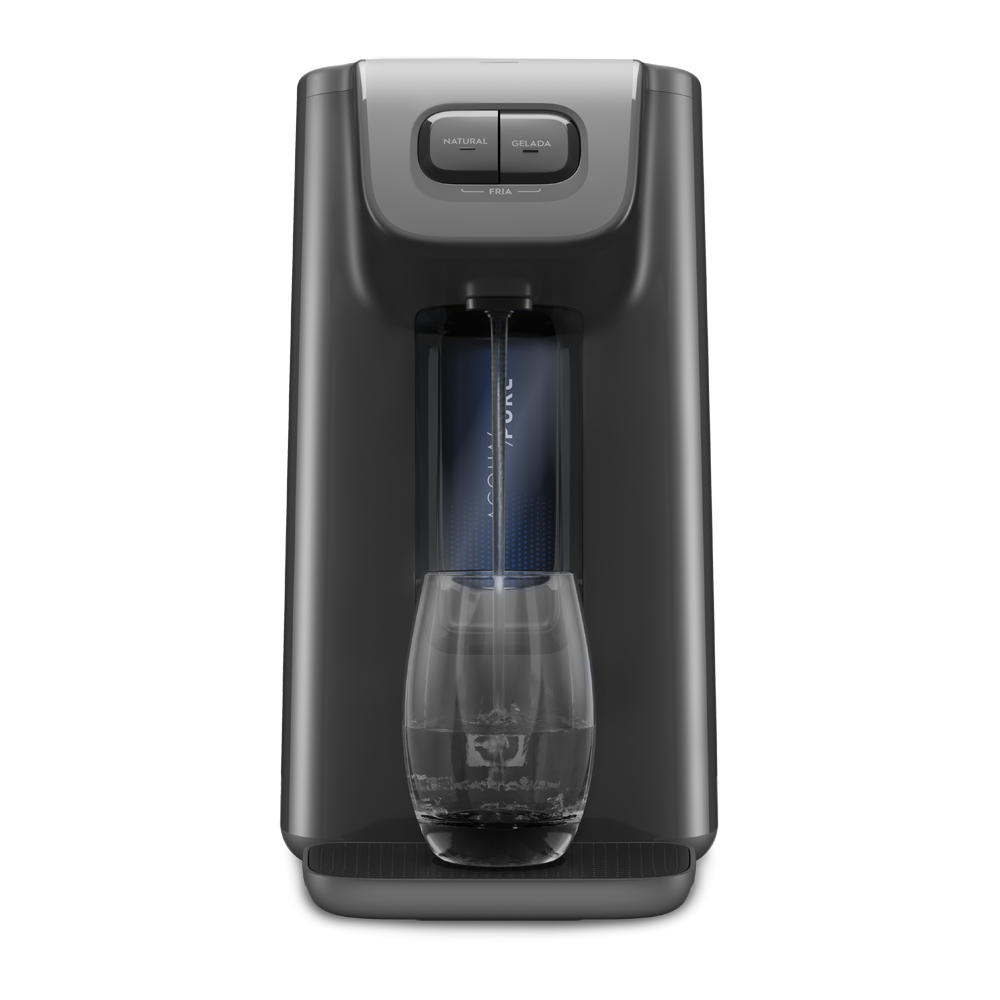 Purificador de Água Electrolux PC01X Sistema Eletrônico Aqua Pure Compressor Ecológico Cinz - 1