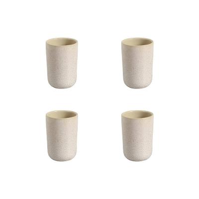 Conjunto de Copos Porto Brasil Neo Stoneware Latte 200ml - 4 Peças