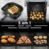 Fritadeira Airfryer Oven Electrolux EAF85 Experience Rita Lobo 12L 1700W 5 em 1 Grafite - 7