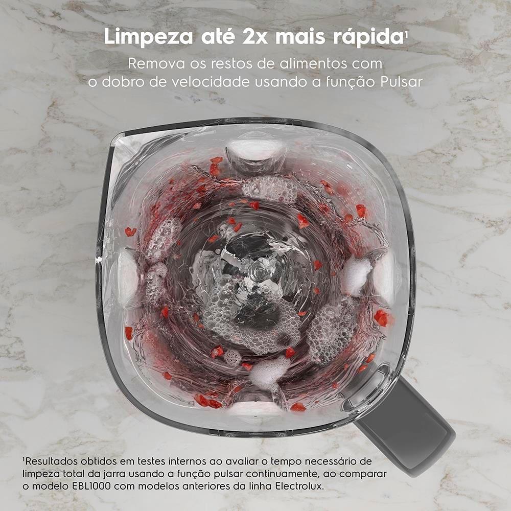 Liquidificador Electrolux EBL1000 Efficient TriForce 1000W 2,7L Cinza - 9