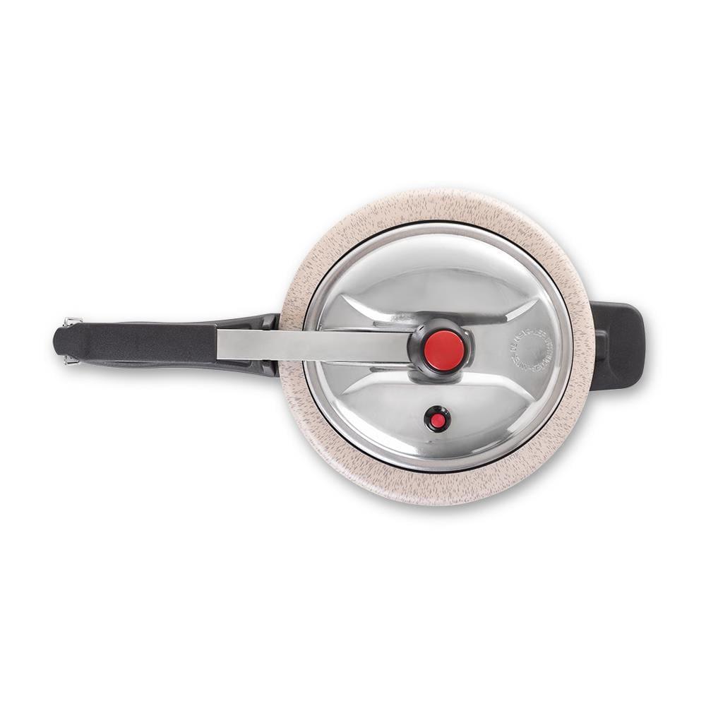 Panela de Pressão Brinox Ceramic Life Vapt 3L Mineral Resist Vanilla - 3