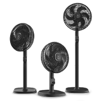 Ventilador de Coluna Electrolux EFS40 DuoForce Air+ 40cm 126W 6 Pás Silencioso Grafite - 8