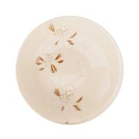 Aparelho de Jantar Oxford Unni Orquídea 20 Peças Cerâmica Marrom e Off White - 6