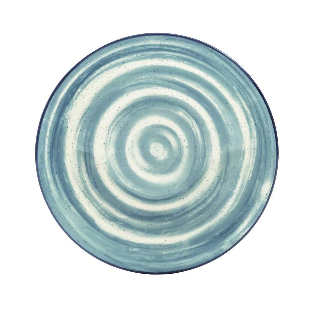 Aparelho de Jantar Oxford Oceânica 20 Peças Cerâmica Azul Esmaltada - 5