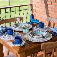 Aparelho de Jantar Biona Lola 20 peças Cerâmica Estampada - 6
