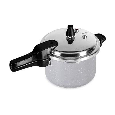 Panela de Pressão Brinox Ceramic Life Super 5,4L Antiaderente Indução Cinza