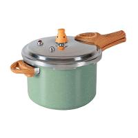 Panela de Pressão Brinox Ceramic Life Pressure 4,2L Indução Antiaderente Pro-Ceramic Premium Verde - 1