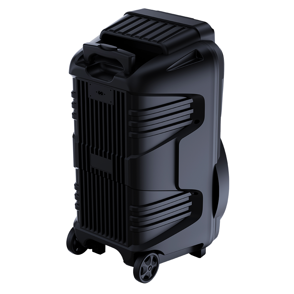 Caixa de Som Multilaser Pulse Burst 2 600W Bluetooth Rádio FM Preto - 5