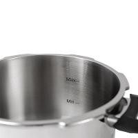 Panela de Pressão Brinox Ultra 6L Inox Fundo Triplo Antiaderente Indução - 9