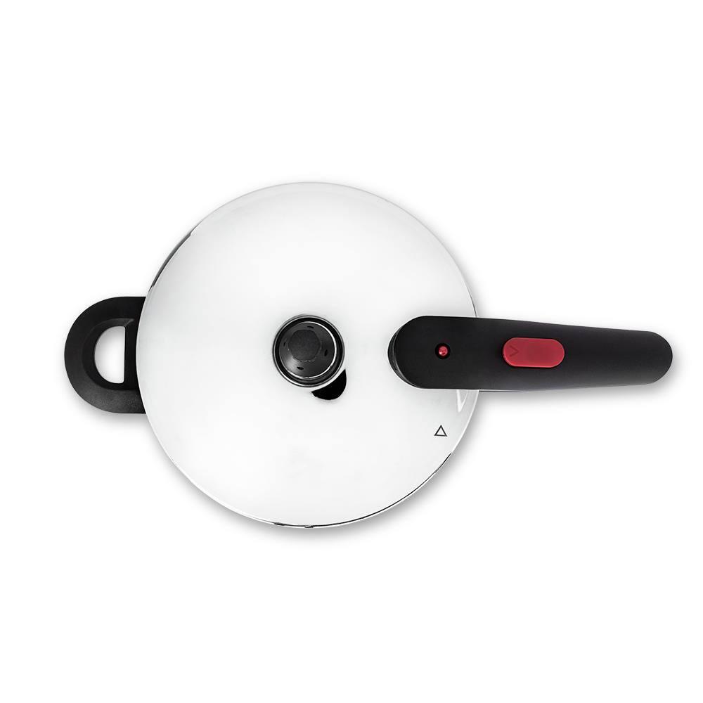 Panela de Pressão Brinox Ultra 4L Inox Fundo Triplo Antiaderente Indução - 4