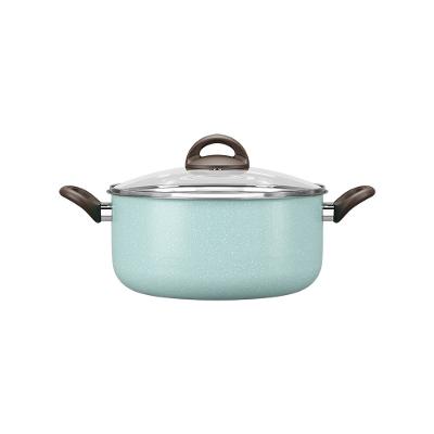 Caçarola Brinox Suprema 24cm Ceramic Life 4,5L Verde