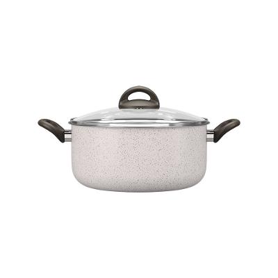 Caçarola Brinox Suprema 24cm Ceramic Life 4,5L Vanilla