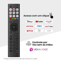 Smart TV 75” 4K Hisense 75A6NV DLED DTS VirtualX Vidaa U9 Preto - 5