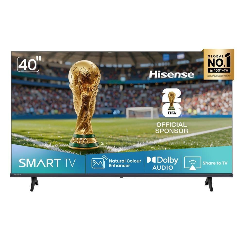 Smart TV 40” Hisense 40A4NV Full HD DLED DTS VirtualX Vidaa U9 Preto - 10