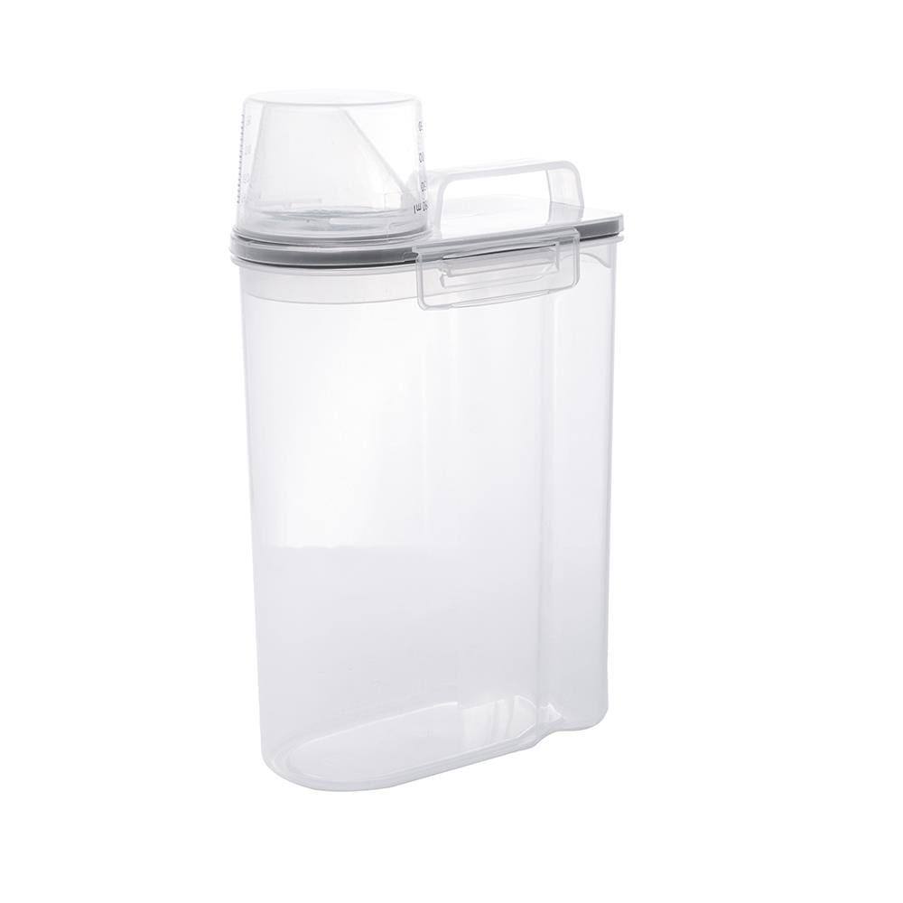 Pote Hermético Plástico Lyor My Box 2,5L Multiuso com Tampa Vedada e Copo Medidor - 1