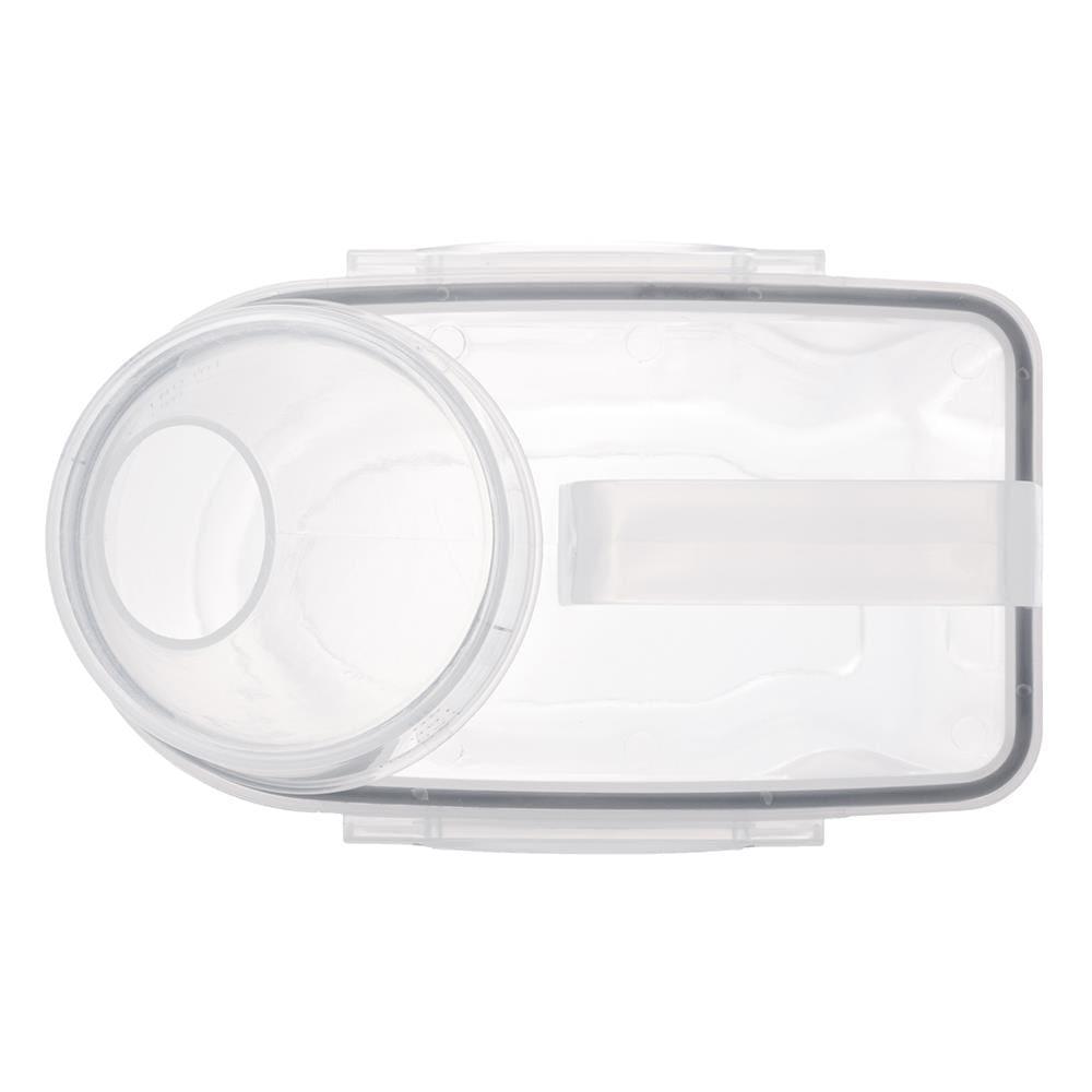 Pote Hermético Plástico Lyor My Box 2,5L Multiuso com Tampa Vedada e Copo Medidor - 4