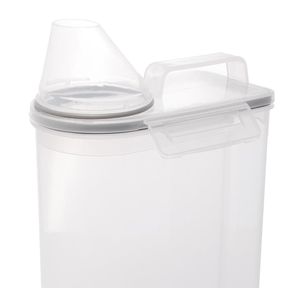 Pote Hermético Plástico Lyor My Box 2,5L Multiuso com Tampa Vedada e Copo Medidor - 6