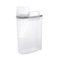 Pote Hermético Plástico Lyor My Box 2,5L Multiuso com Tampa Vedada e Copo Medidor - 1