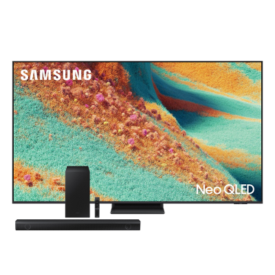 Conjunto Smart TV 65” 4K Samsung Neo QLED QN65QN85FAGXZD + Soundbar Samsung HW-Q600C 360W Bluetooth Dolby Atmos