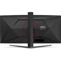 Monitor Gamer Curvo 34" LED AOC AGON U34G4C/57 Ultrawide QHD 180Hz 0,5ms Preto e Cinza - 6