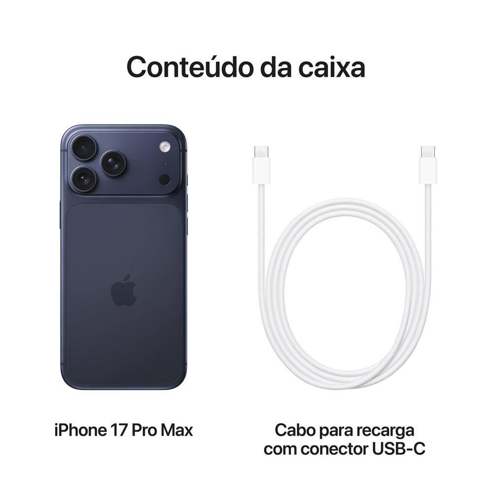 Apple iPhone 17 Pro Max 512GB 6,9" 48MP Azul-Intenso - 8