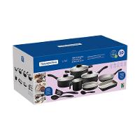 Conjunto de Panelas 10 Peças Tramontina Linz Starflon Max Preto + Faqueiro 12 Peças Tramontina Leme Vermelho - 6