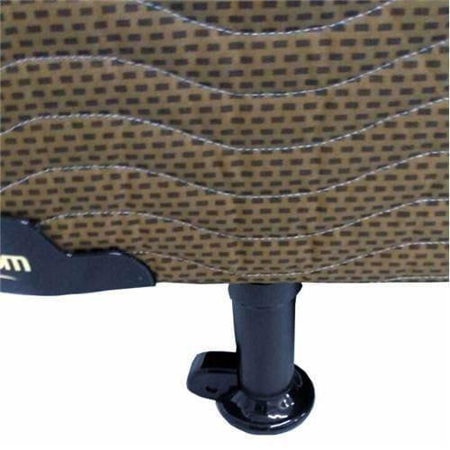 Cama Box de Casal Ortobom Magnyfic com Ortopillow e Molas Ensacadas 65x138x188cm - Marrom/Bege - 8