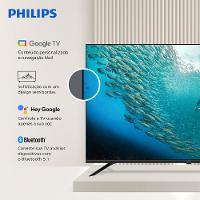 Smart TV 75" 4K Philips 75PUG7019/78 Google TV Dolby Audio Pixel Precise Preta - 3