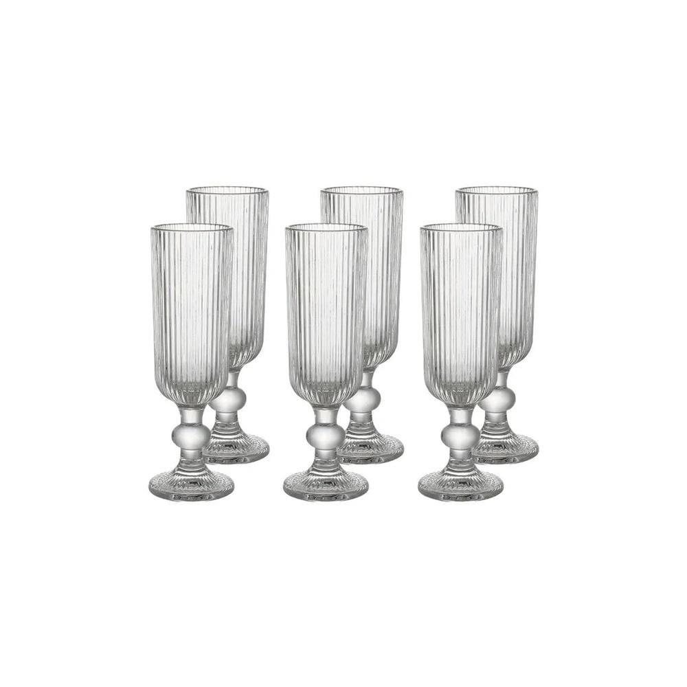 Conjunto de Taças para Espumante Brinox Haus Concept Reluz 150ml 6 Peças - 1