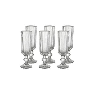 Conjunto de Taças para Espumante Brinox Haus Concept Reluz 150ml 6 Peças