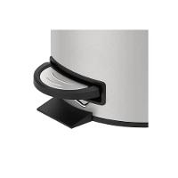 Lixeira Inox Brinox Spin 12L com Pedal Fechamento Suave Balde Removível - 5