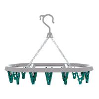 Mini Varal Oval FlashLimp LAV6803 com 24 Prendedores em Plástico - 1