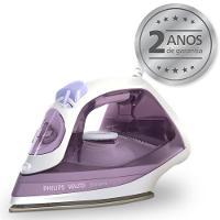 Ferro de Passar a Vapor Philips Walita Série 2000 DST2020 Base Cerâmica Reservatório 250ml Calc Clean Roxo - 3
